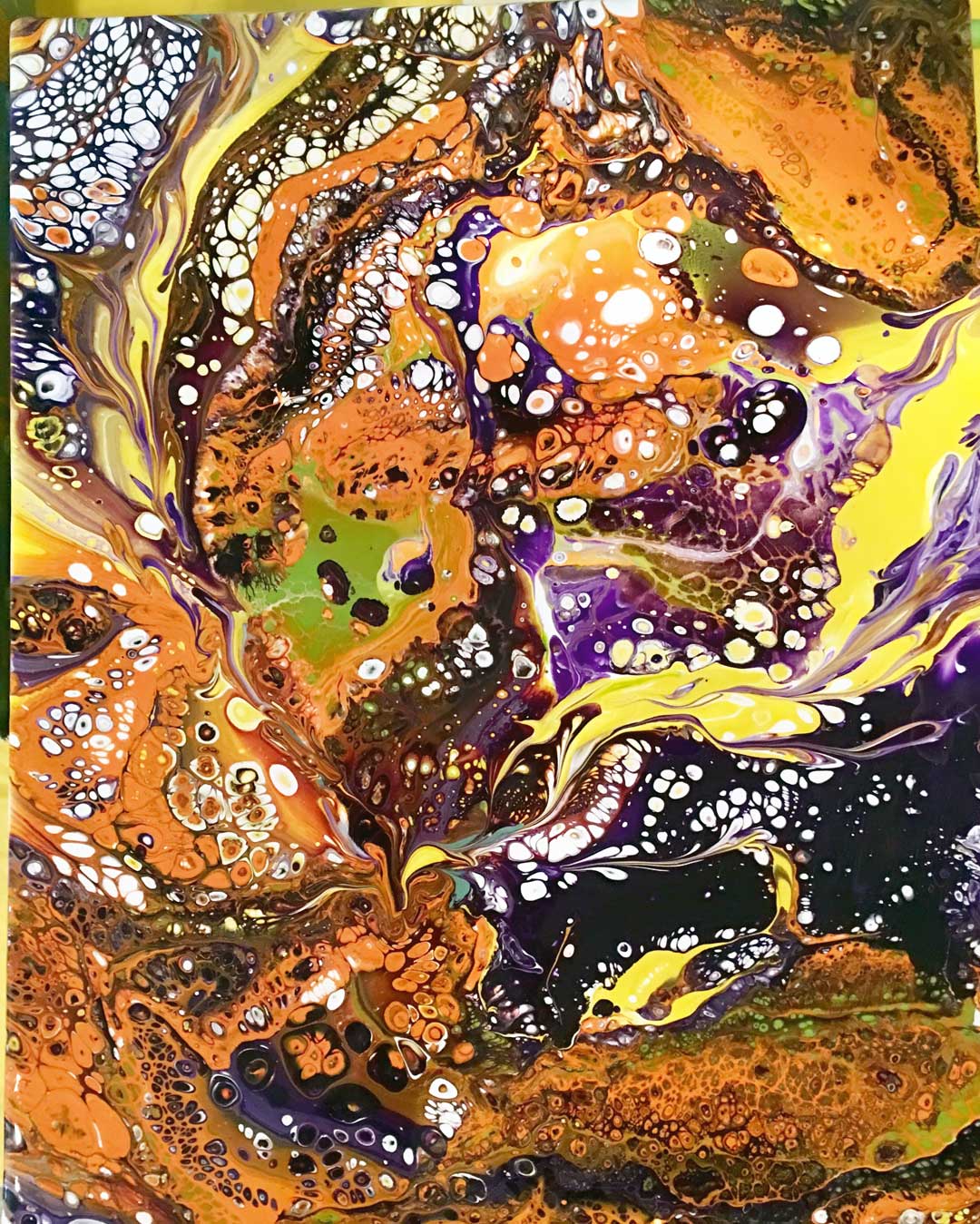 polluted shores watercolor